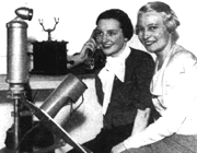 Ursula Patschke and Annemarie Beck