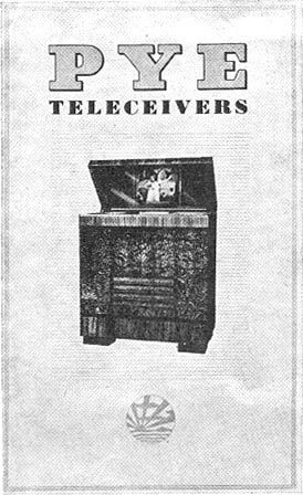 Pye Teleceivers 1937